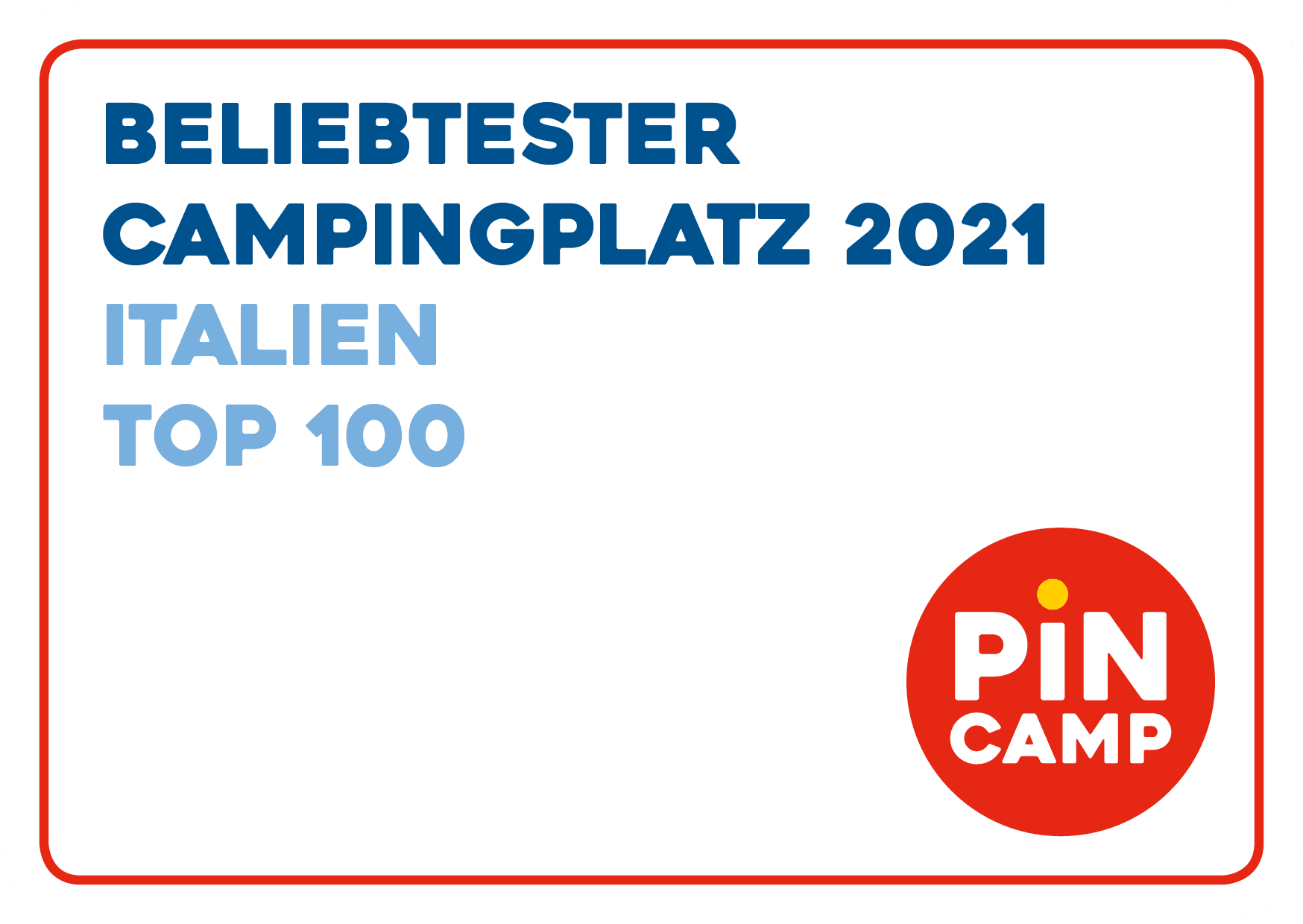 Top 100 in Italia – PiNCAMP