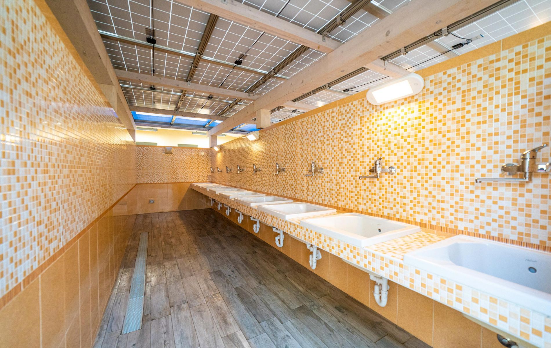 New and eco-friendly toilets for the Capo D’Orso Camping Village